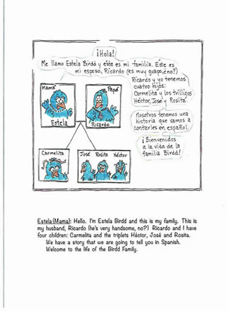 La Familia Birdd First Page
